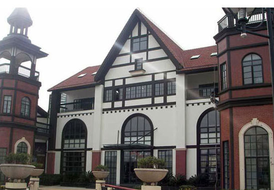 木质的屋顶板屋面