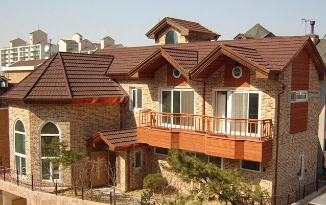 彩石金属屋面瓦