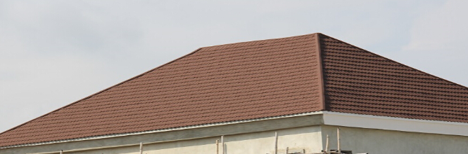 赞比亚个人别墅小区金属瓦项目