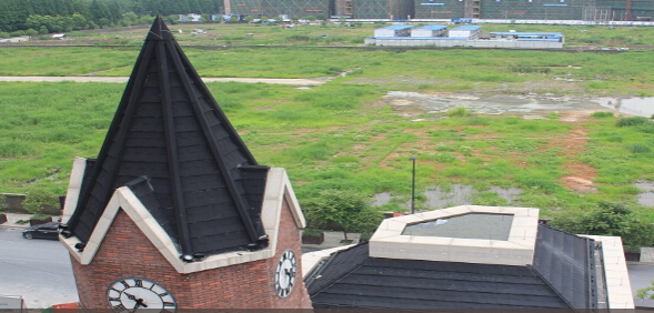 杭州中天之江诚品屋面瓦效果图