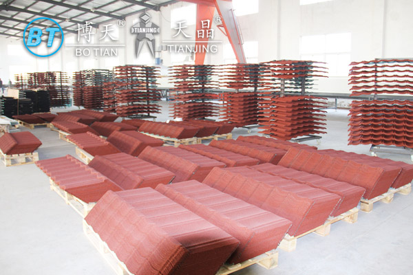 彩石金属瓦供应