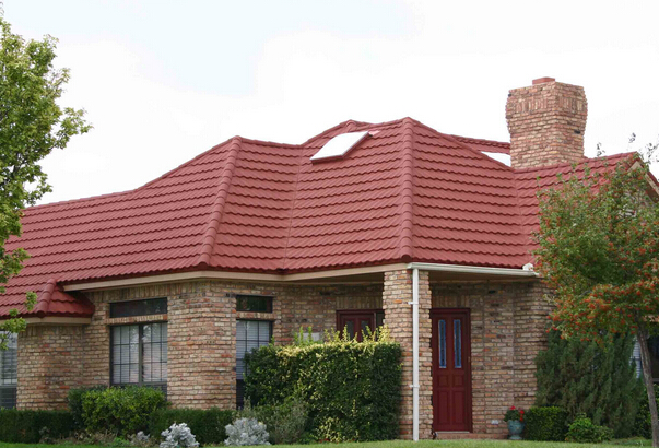 博天彩石金属瓦生产厂家